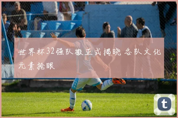 世界杯32强队徽正式揭晓 各队文化元素抢眼